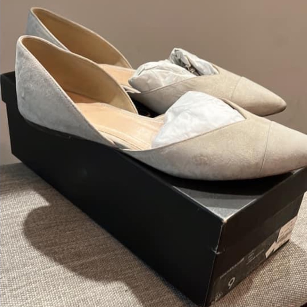 J crew Sadie flats in suede